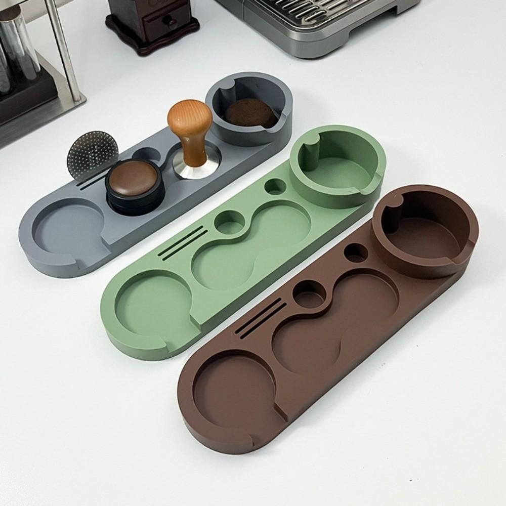 Countertops Protecting Coffee Tamper Mat Silicone Barista Station  Espresso Accessories