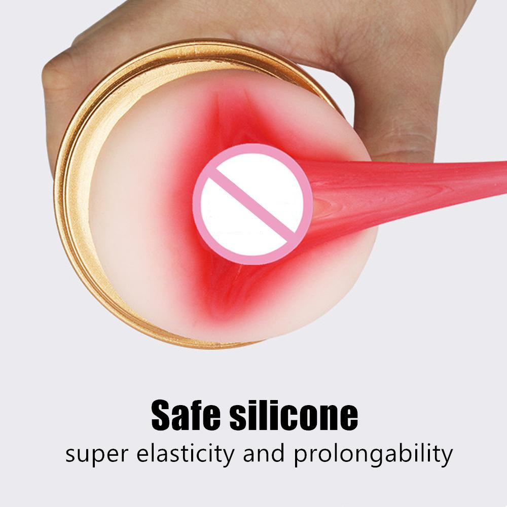 Manual Male Masturbator Cup Realistic Vagina Vacuum Sucking Blowjob Sex Machine For Men Masturbation Pocket Pussy Adult Toys