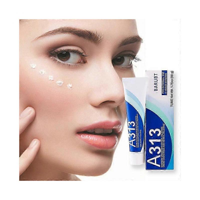 Krem z witaminą A Retinol A-313 A~313 Retinolowy Krem Przeciwstarzeniowy do Twarzy, Zmniejsza Pory i Zmarszczki, Leczy Trądzik i Przebarwienia - Idealne Prezenty mniej