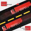 Kids' Pull-Back Alloy Container Transport and Tanker Trailer Truck Toy Model