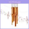 Outdoor Bamboo Wind Chime With Handcrafted Design For Garden Decor