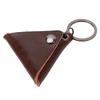 Guitar Pick Bag Faux Leather Waterproof Easy To Clean Portable Keychain Design Guitar Pick Holder