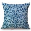 William Morris Floral Green Plant Flower Harmony Home Art Decorative Throw Pillow Case Sofa Cotton Linen Cushion Cover Case