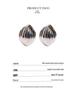 European & American Niche Shell-Textured Double-Sided Oval Earrings - Gold & Silver Ear Clips, Fashion Trend 51