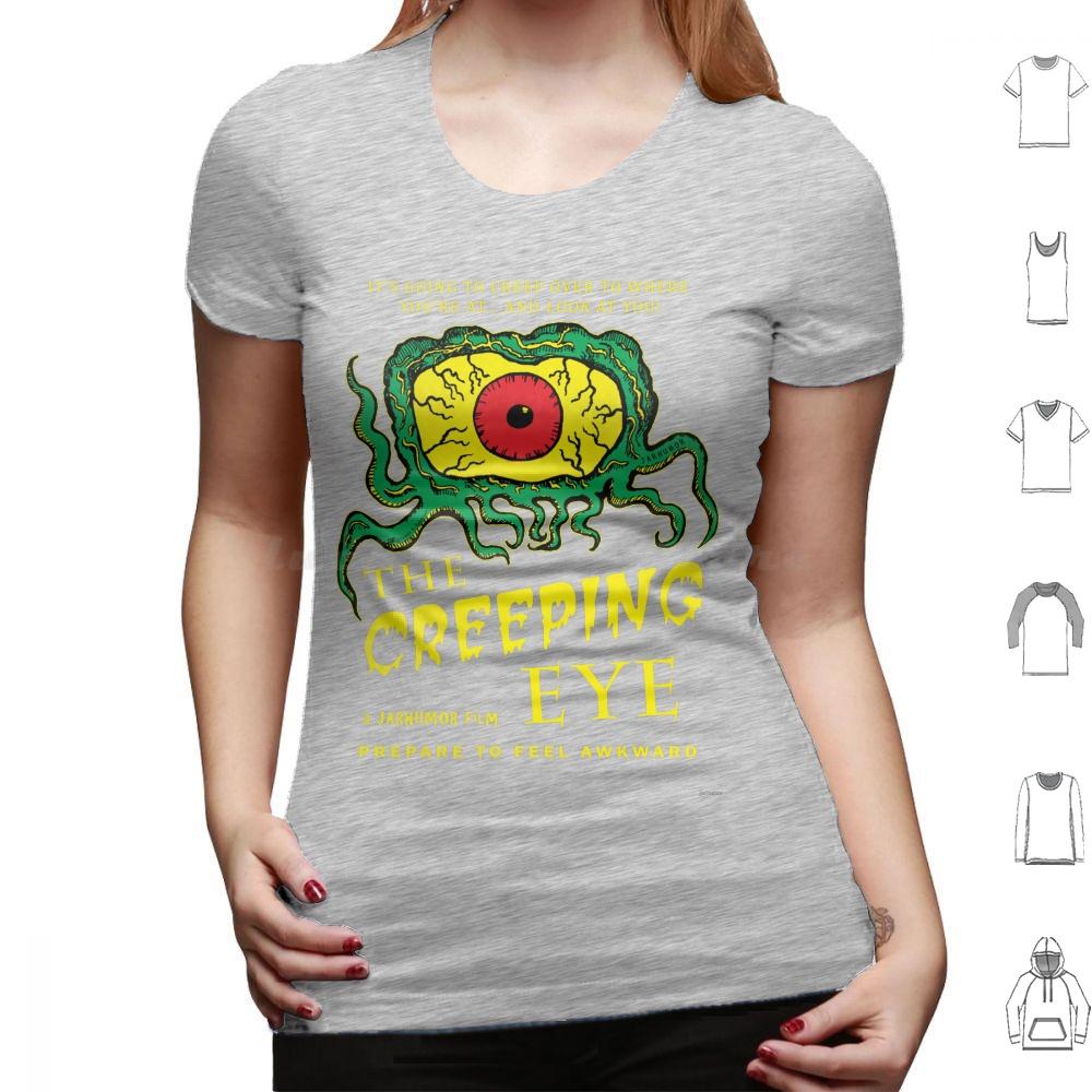 The Eye T Shirt 6xl Cotton Cool Tee The Crawling Eye Movie Movies Parody Classic Horror Bad Cult Monster Creature Evil Creepy