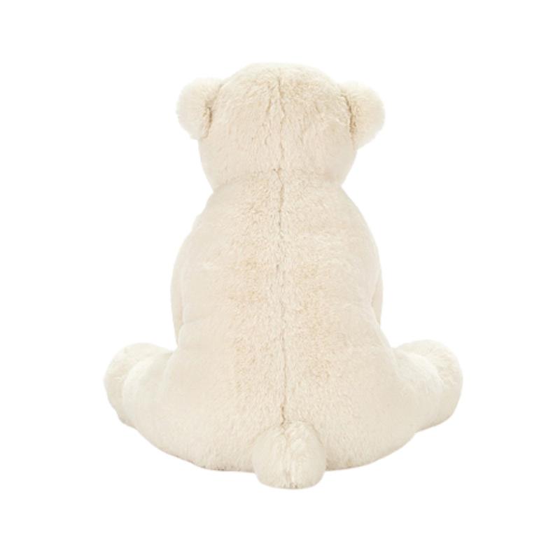 JELLYCAT Arctic and Antarctic Animals Polar Bear Perry Pacifying White Doll Plush Figure 12cm/26cm Height