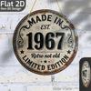 Vintage Metal Sign 20x20cm Retro Wall Decor for Garage Bar Party Gift
