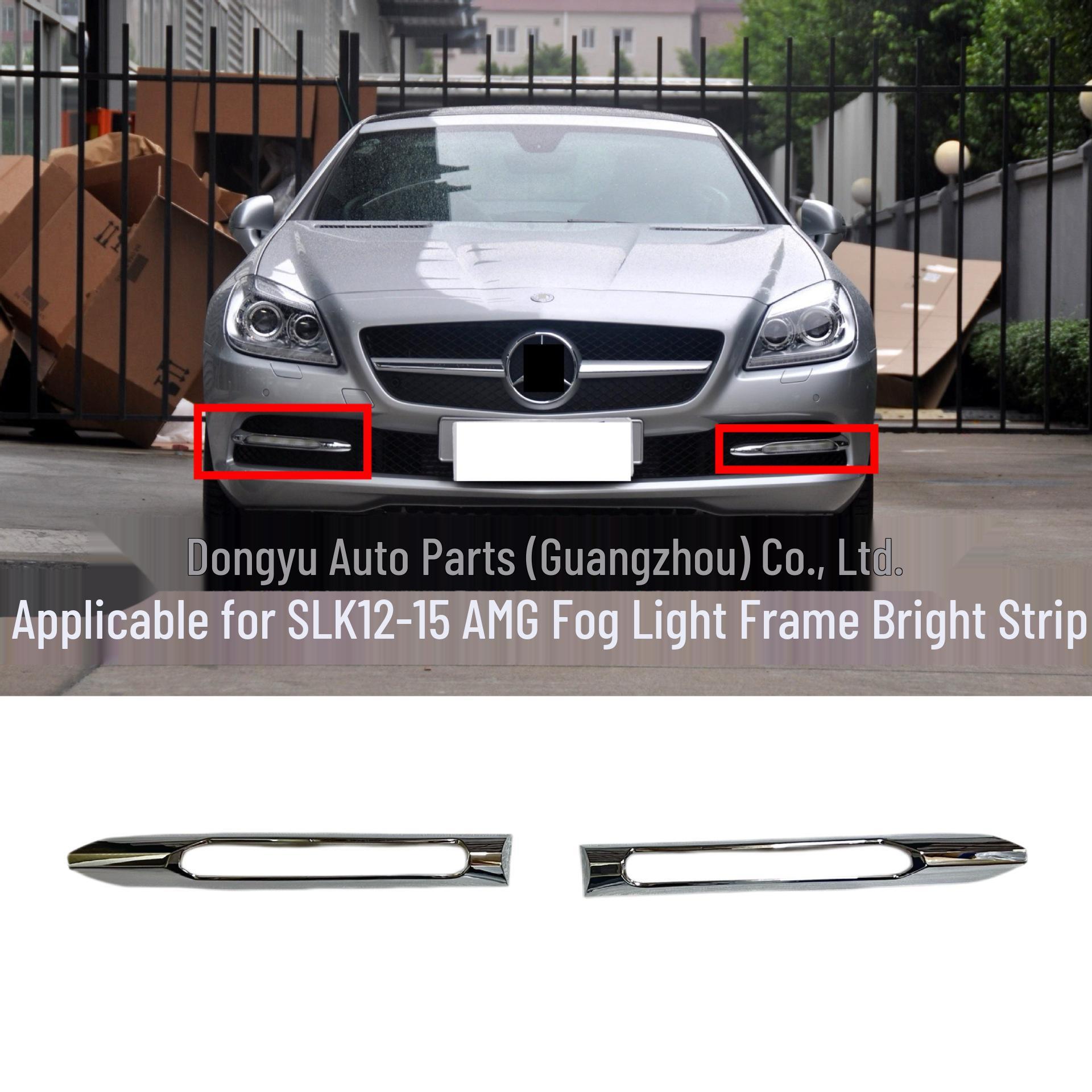 

Compatible with Mercedes SLK W172 (12-15) AMG Fog Light Frame Bright Strip 1728850274/0374 Right Side 1728850374