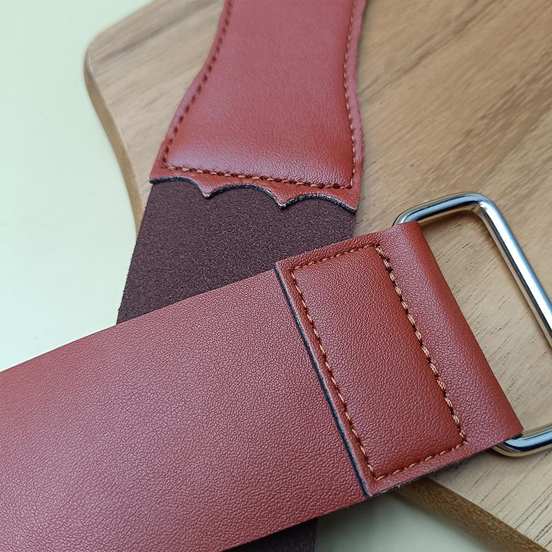 Strop din piele naturală pentru ascuțit, Barber brici drept pentru ras, Ascuțitor, Cuțit pliabil, Cuțite, Lustruire, Curea de ascuțit