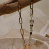 Baroque irregular freshwater pearl necklace - vintage new autumn/winter fashion sweater accessory