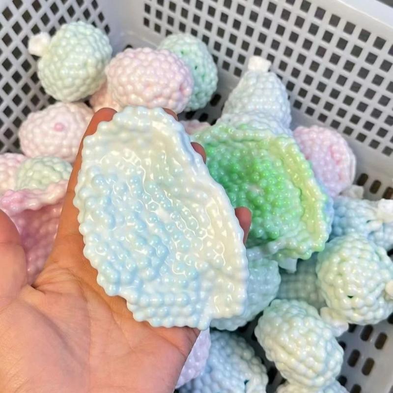 Weiches Wolkenform Squishy Spielzeug Stressabbau Fidget Ball Sensorisches Spielzeug für Büro Zuhause Entspannendes Handspiel Zufällige Farbe