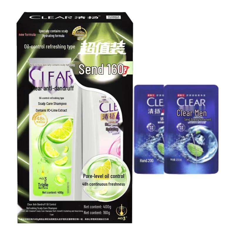 Clear Men Icy Fresh Anti-Dandruff Scalp Care Shampoo