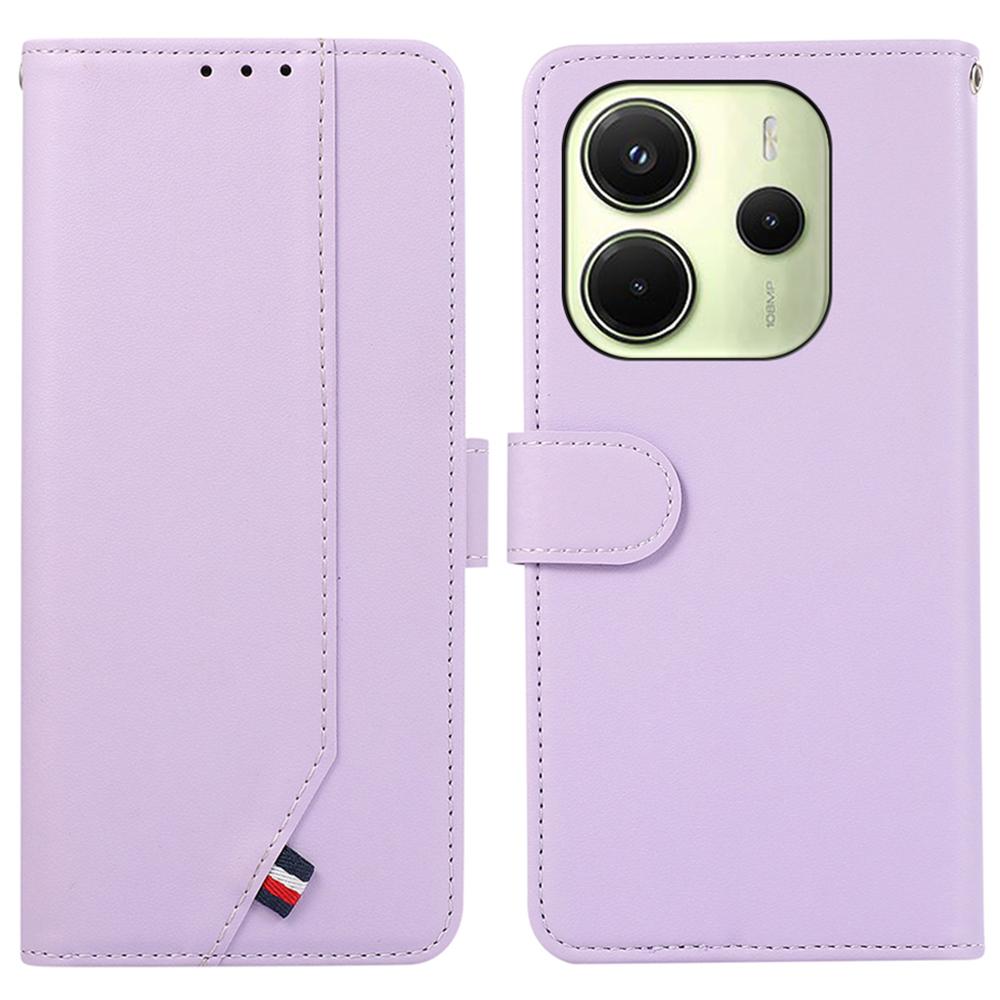 For Xiaomi Redmi Note 14 4G (164.84mm) Case RFID Blocking Flip Leather Phone Cover