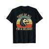 First Of All Im A Delight Sarcastic Angry Opossum Possum Funny Birthday Gift Unisex TShirt Hot Sale New Arrival Round Neck