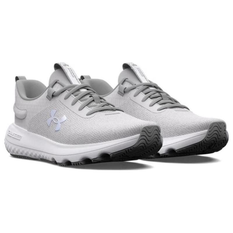 Under Armour Charged Revitalize 'White Grey' Women's Sneakers 3026683-101