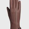SARTOR Sartor Deerlike Women's Touch Leather Gloves Long Brown
