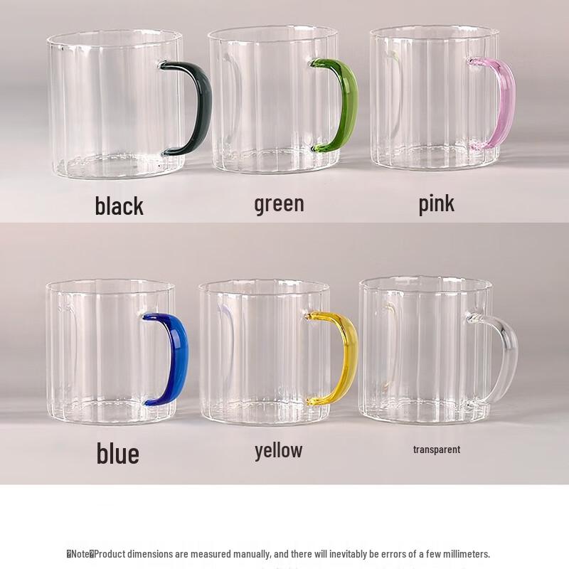 

Striped Glass Water Cup Set