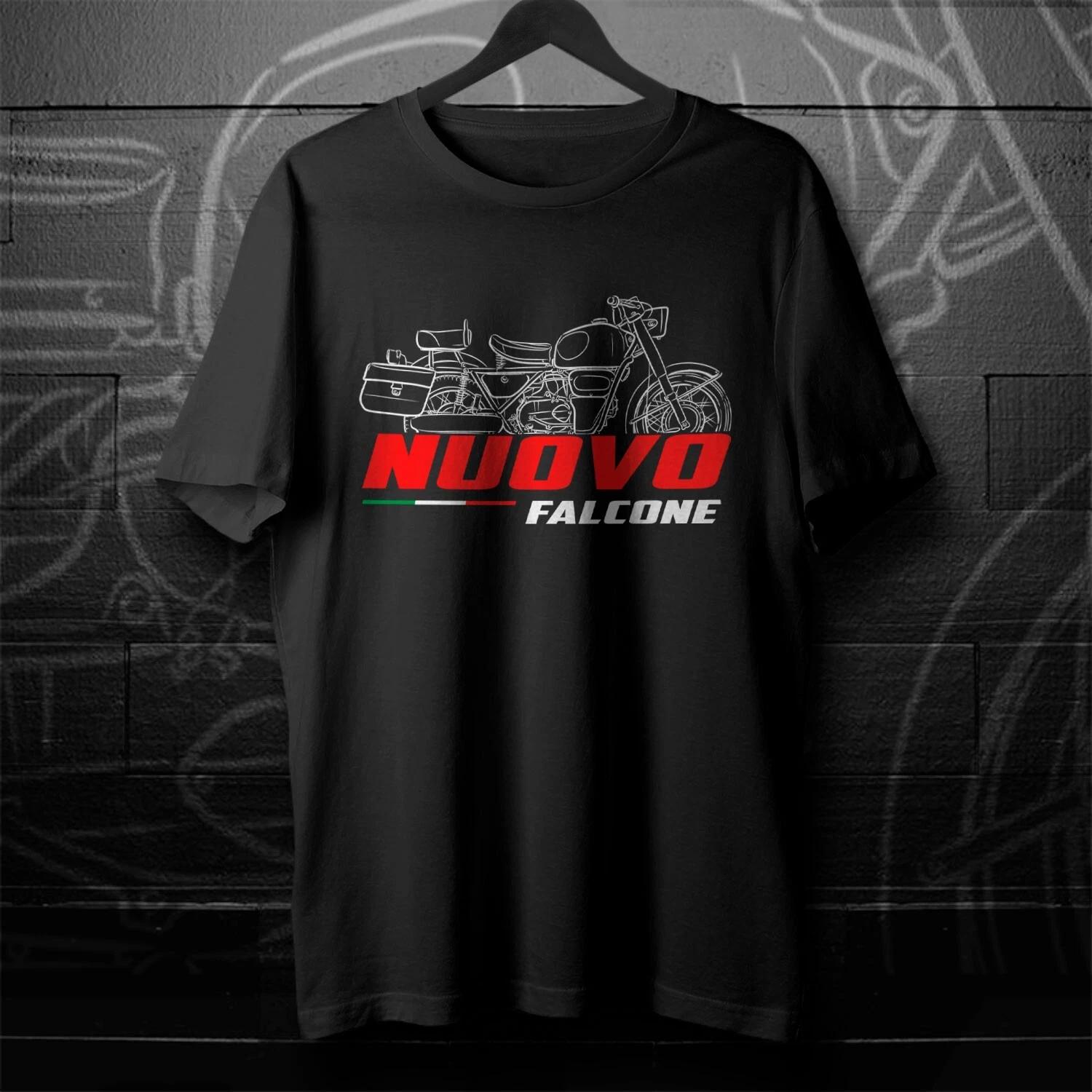 

Black men s and women s T-shirt For Moto Guzzi Nuovo Falcone 1969-1976 Fans S