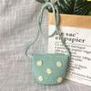 Kids Straw Shoulder Bag - Cute Handbag Purse for Girls and Toddlers