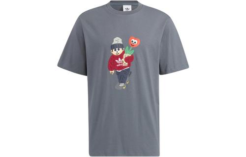 adidas originals x Charr Morita Casual Sports T-Shirt Unisex HR3475 XS серый