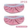 2Pcs Reusable Mop Pads With High Water Absorption And Ultra-Fine Fiber Cleaning Pads That Can Firmly Adhere To Most Standard Mop