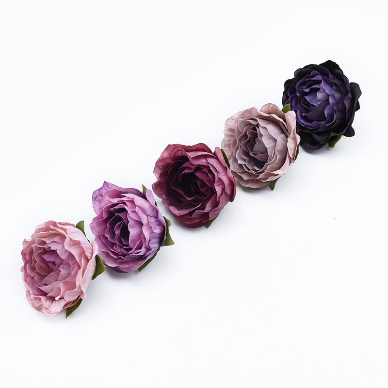 10/30pcs Artificial Flowers Silk Rose peony Wedding bridal bouquet Outdoor Garden Home vase Wreaths Holiday Party Diy gift Decor