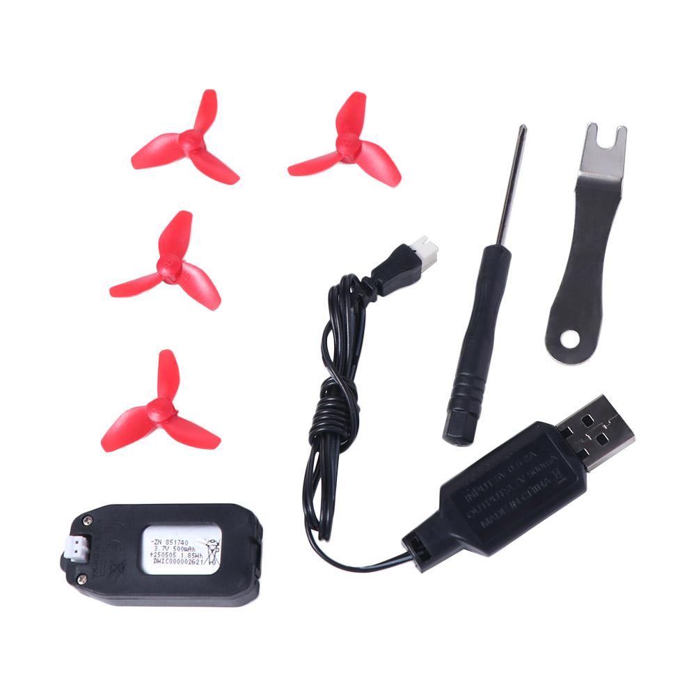 with Light Mini Remote Control Aircraft Rechargeable Quadcopter Plane Toy Home Decor