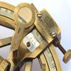 Brass Nautical Sextant – 10.16 Cm Antique Maritime Astrolabe for Office Decor & Gift