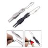 Lure Opener Hook Remover Fishing Tying Tool with Beaded Chain, Professional Multi Tool Fishing Line Cutter Nippers