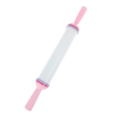 Non-stick Plastic Cake Roller Dough Cake Bake Cooking Roller Tool Fondant Cake Rolling Pin Crafts