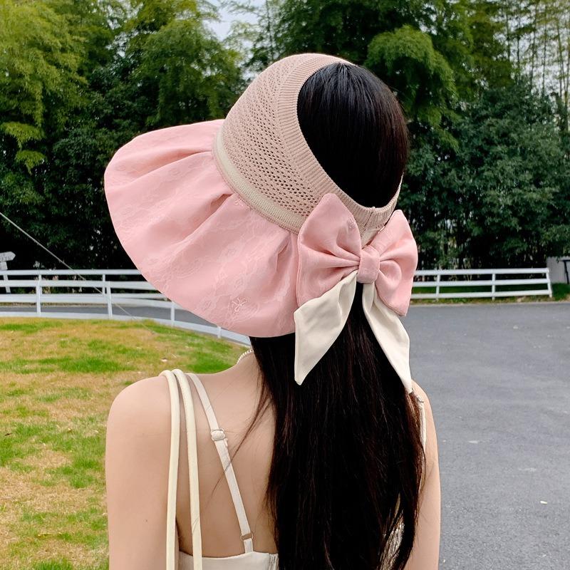 Fisherman's Hat Children's Summer Sun Protection Sun Hat Big Brim Empty Top Breathable Sun Hat Outdoor Travel Shows a Small Tide