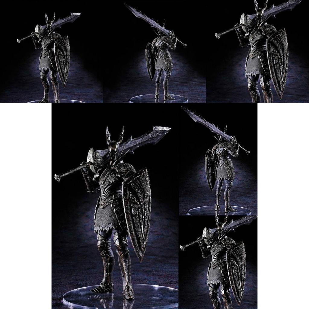 Premium Dxf Dark Souls Sculpt Collection Vol 3 Pvc Figure Statue Black Knight 8in Decorative Piece