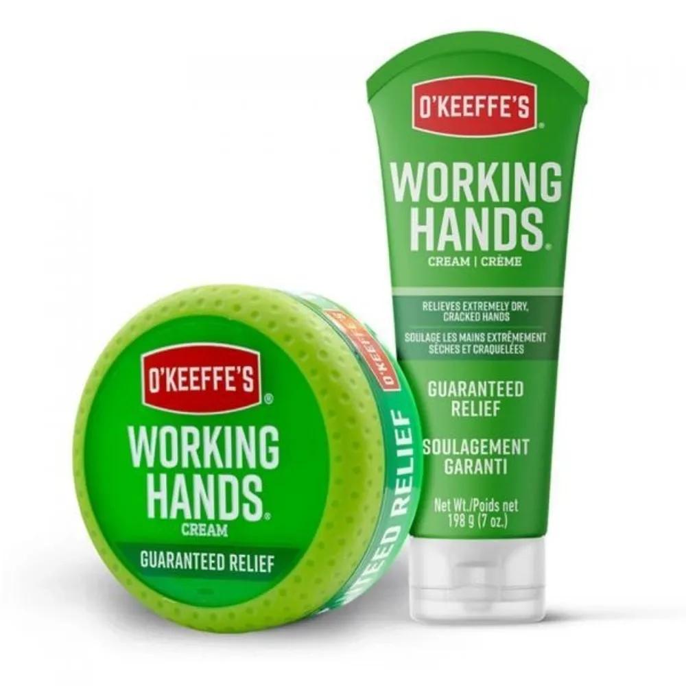 

O Keeffe s Hand Cream 2-Pack (85g Tube or 96g Jar Type) Moisturizing, Colorless, Odorless Cream courage