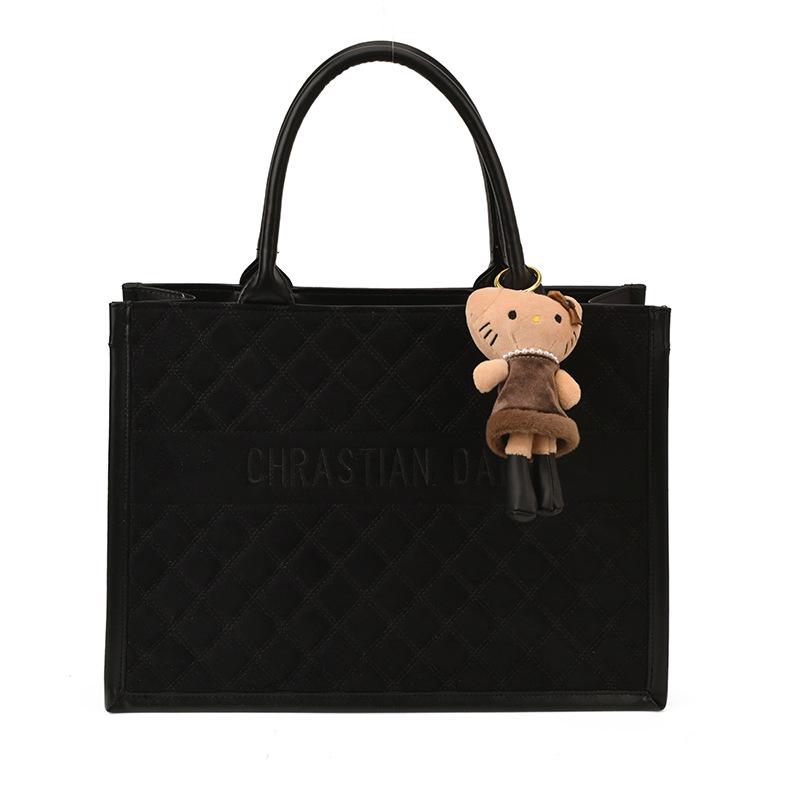 Women's Large Capacity Fashionable Handbag - 2025 Autumn Trend, Versatile High-End Shoulder Bag