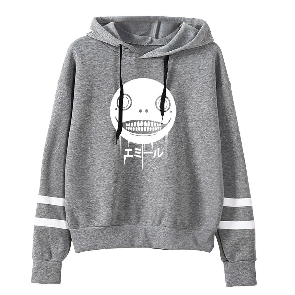 Emil Nier Automata Vintage 90er Pullover Hoodie Merch Hoodie Mode Sport Pullover Pullover Sweatshirt Mode