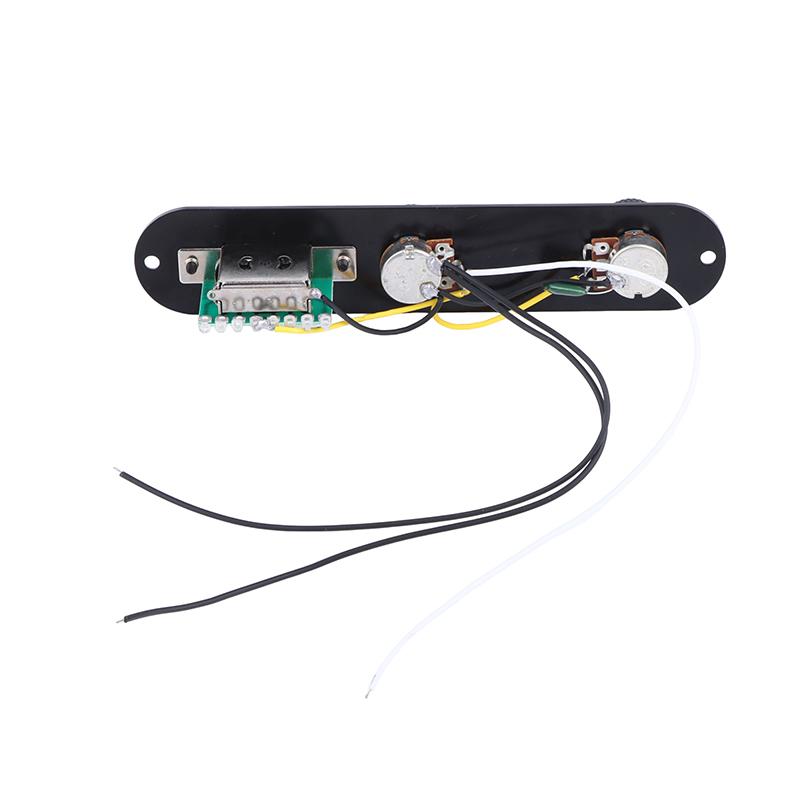 1Pc Way Wired Loaded Prewired Harness 3 Way Switch Knobs Linear Iron Plate Control Circuit Assembly For Tele Guitar Parts