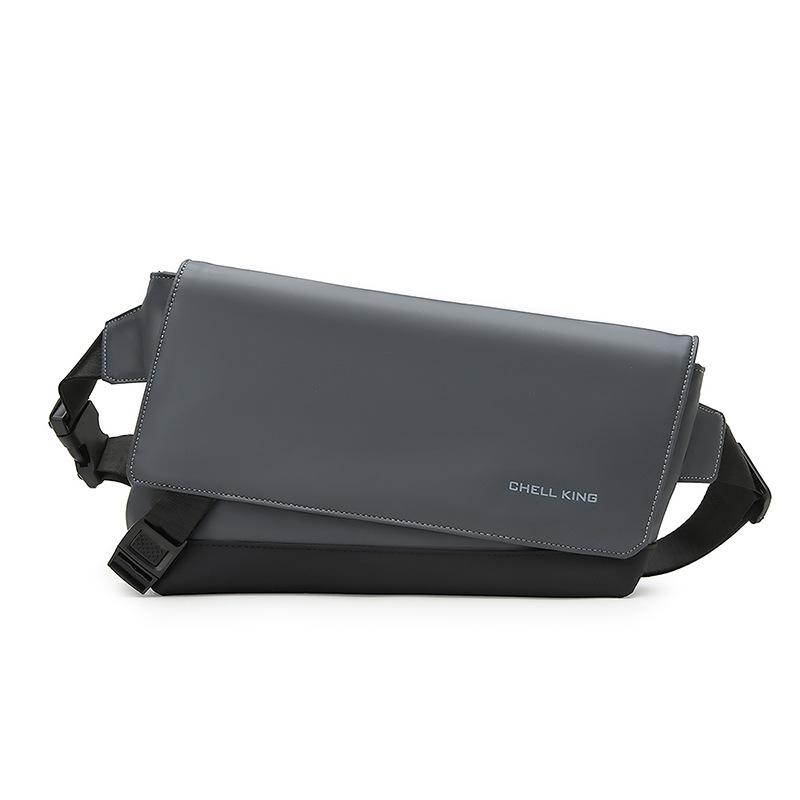 Men's Chest Bag Trendy Large Capacity Simple Crossbody Bag Outdoor Casual Durable Shoulder Bag Multifunctional Fashionable Waist Bag