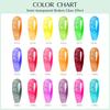 Venalisa 10ml Jelly Gel Nail Polish HEMA/TPO-Free Semi-Transparent Colors UV LED Soak Off Gel for DIY Manicure Kit