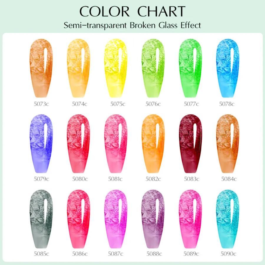 Venalisa 10ml Jelly Gel Nail Polish HEMA/TPO-Free Semi-Transparent Colors UV LED Soak Off Gel for DIY Manicure Kit