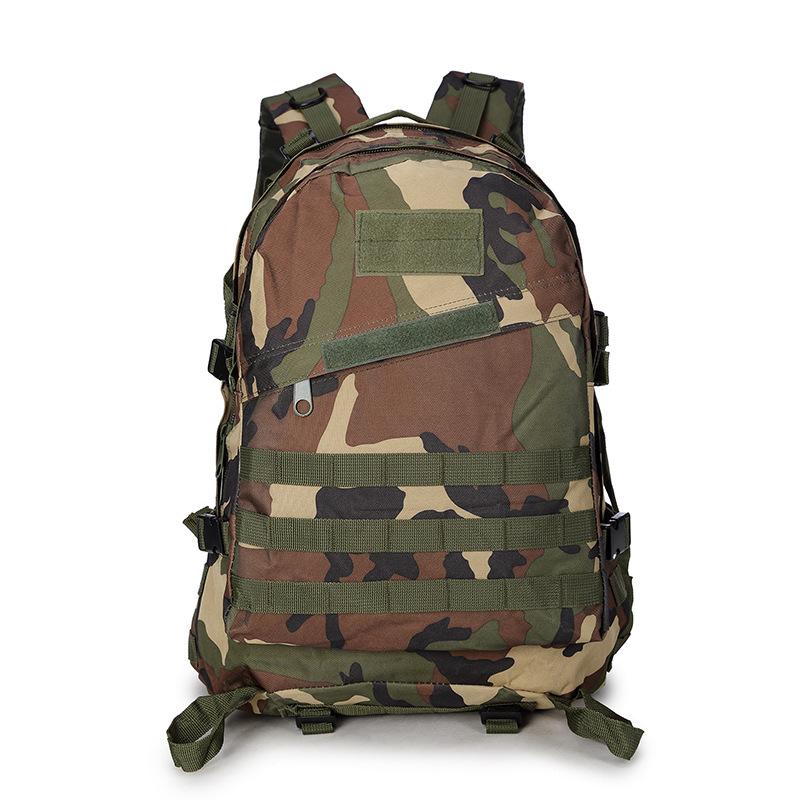 3D Outdoor Waterproof Camouflage Tactical Backpack - Large Capacity Sports Bag for Men and Women