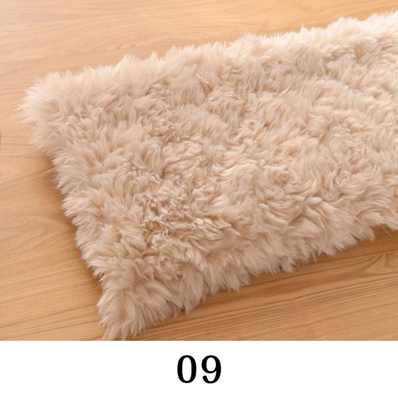 25x45cm Curly Plush Fabric Soft Hair Faux Fur Fabric Hand Make Cosplay Decorative Background Clothing Lining Bedding Cloth