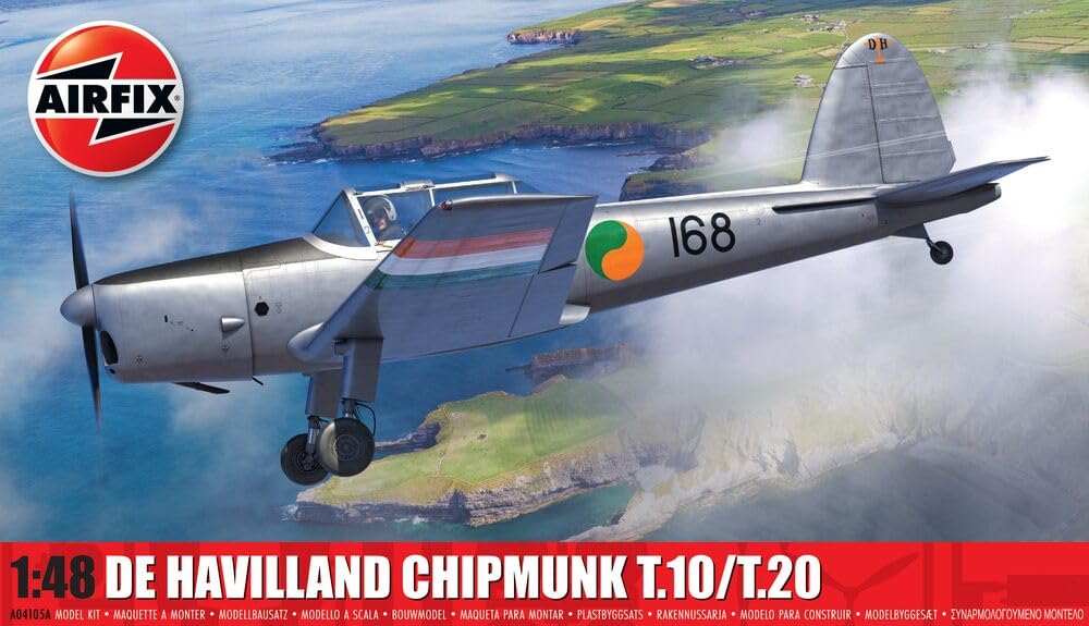 

Airfix de Havilland Chipmunk Пластиковая модель 1/48 T.10/T.20 X-4105A (Самолет)