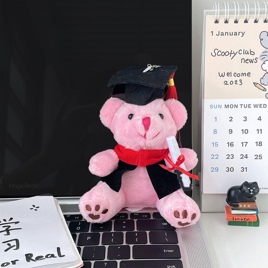 

Выпускной Очаровательный Плюшевый Мишка Мягкая Плюшевая Кукла Памятный Подарок Детям розовый