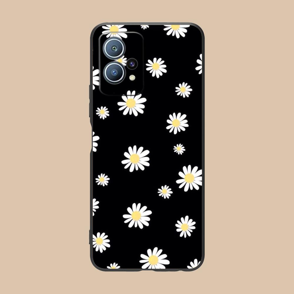 Classic Daisy Mobile Cell Phone Case for Huawei P60 P50 P40 P30 P20 P10 P9 P8 Pro Lite Plus Colorful Printing Cover Luxury Cover