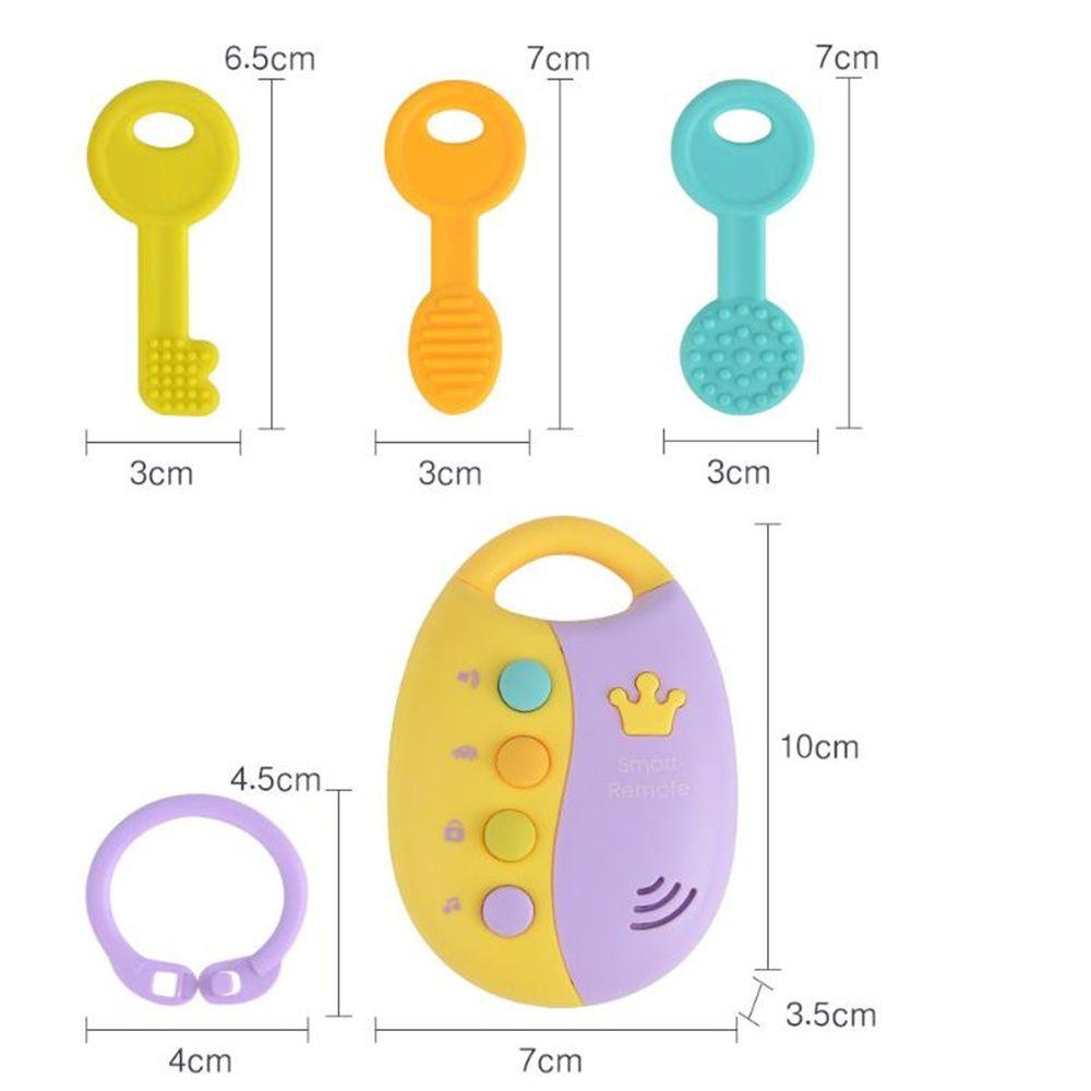 Kids Toy For Children Baby Toy Musical Car Key Baby Music Toys Car Key Toy Vocal Smart Car Key