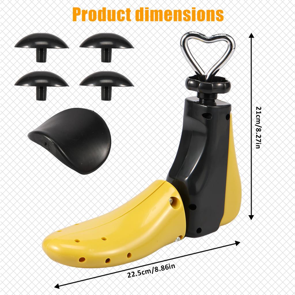 Shoe Stretcher Adjustable Universal Sneaker Shoe Boot Widener Stretcher Multifunctional General Shoe Trees for Men and Women
