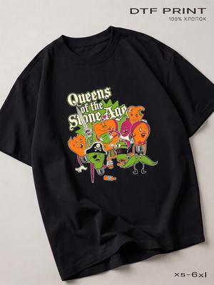 Black Queens Of The Stone Age T-shirt (QOTSA), Rock Back In