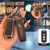 Leather Car Remote Key Case Cover Shell For Honda Forza 125 300 350 750 ADV Pcx 125 Xadv Super Cup SH150i SH300 Sh125 XAV Xlov