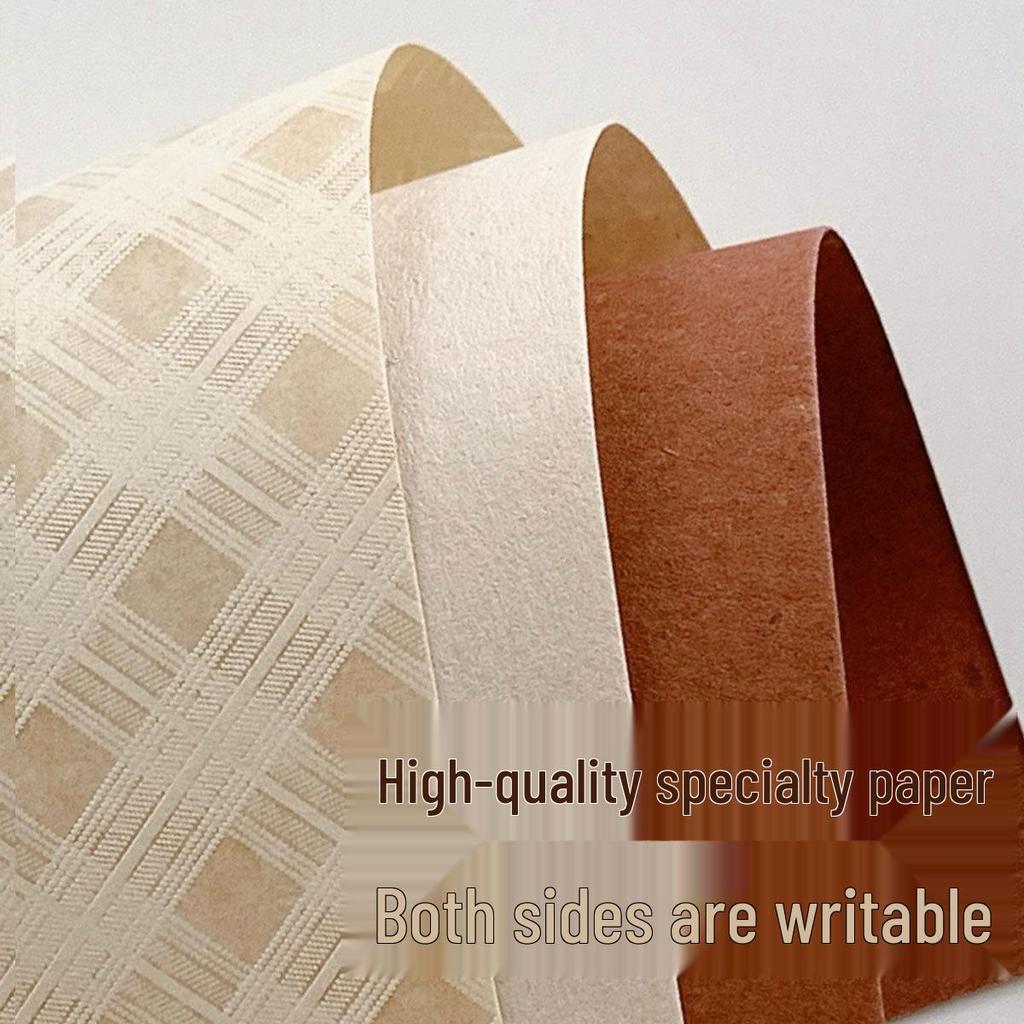 Retro Specialty Loose-Leaf Notebook Refill - Cappuccino Coffee Paper
