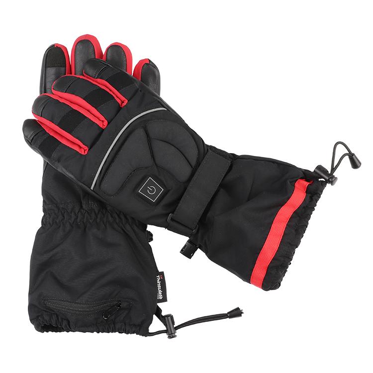 

Wholesale Ski Silicone Anti-Collision Protective Case Snowboard Thermal Hiking Waterproof Cold-Proof Heated Gloves XXS чёрный